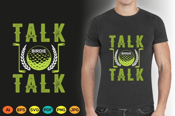Birdie Graphic: A Fresh Take on Golf T-Shirt Design