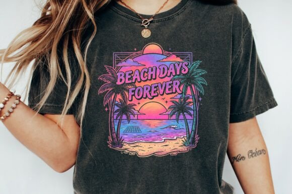 Bring the Coast Home: The Retro Beach Days Forever Graphic