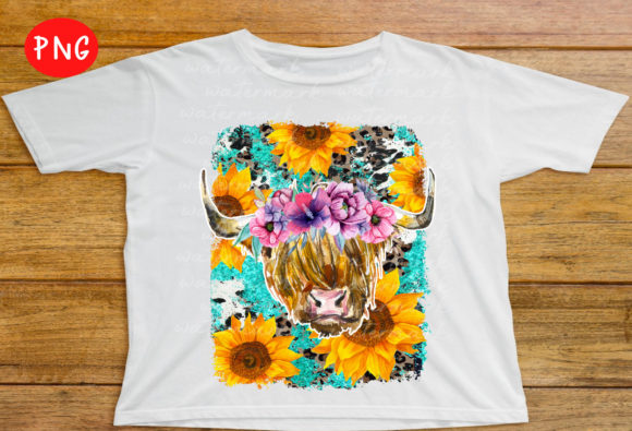Charming Highland Cow PNG for Creative Projects