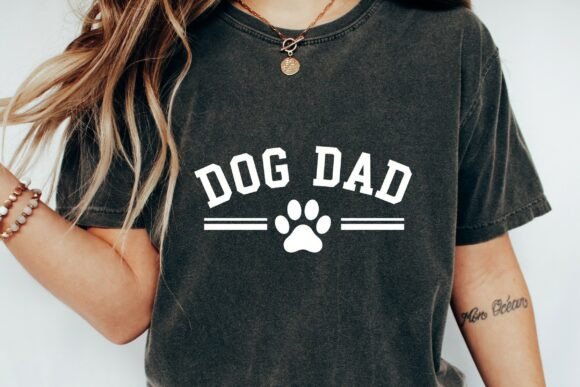 Dog Dad Paw Print Graphic Png: A Designer's Take