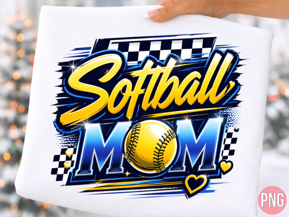 Elevate Your Softball Branding with This Graphic