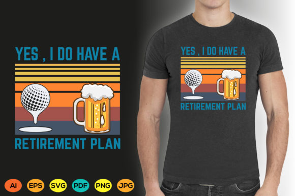 Golf T-shirt Design Graphic I Do Have a