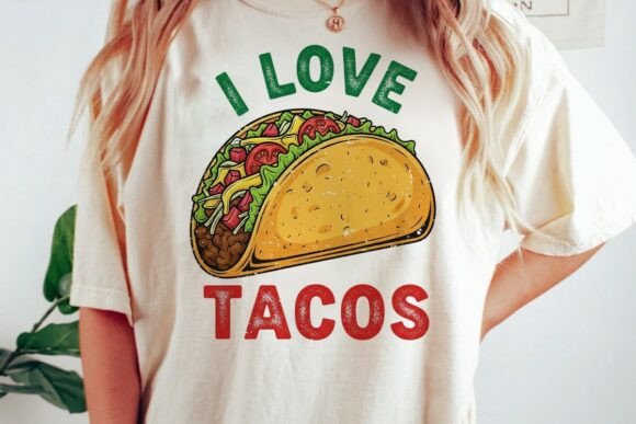 I Love Tacos Graphic Png: Unleash Your Creative Fiesta