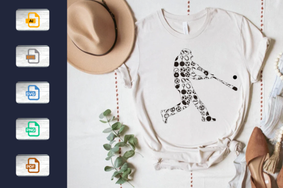 Love Baseball T-Shirt Graphic: Your All-Season Design Asset