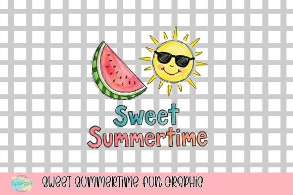 Sweet Summertime Fun Graphic: A Burst of Seasonal Joy