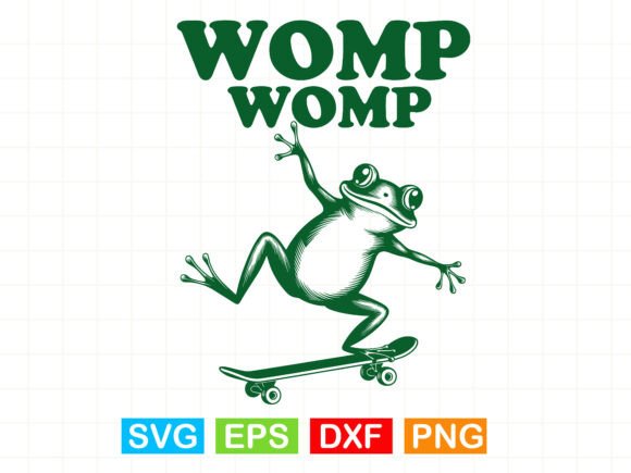 Womp Womp Frog Graphic Shirt: A Designer's Playful Asset